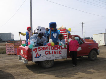 Dental Float in Parade