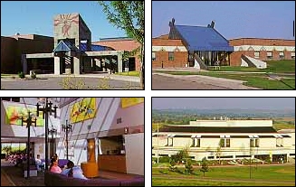 collage of buildings from the Great Plains Area