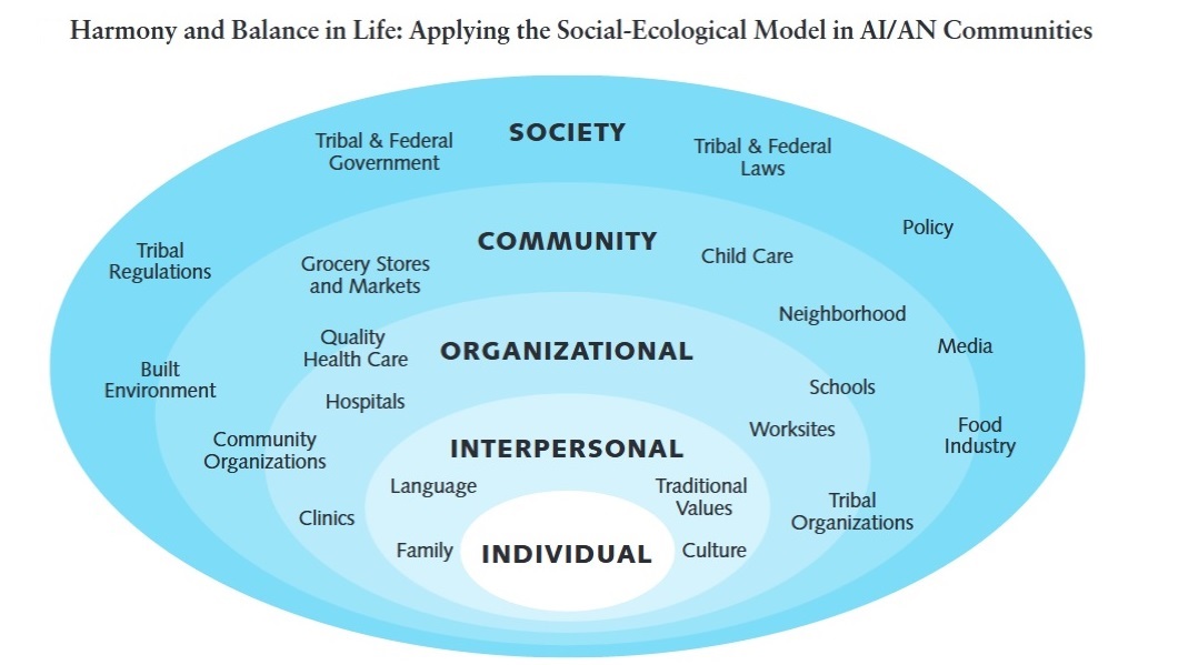 Social-ecological concentric model