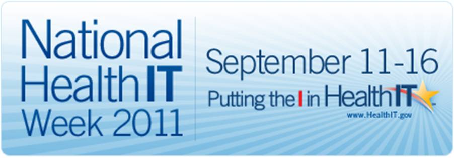 National HealthIT Week 2011 Logo