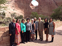 Thumbnail - clicking will open full size image - Secretary Sebelius visit to Navajo Nation, Window Rock