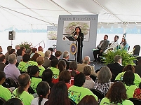 Thumbnail - clicking will open full size image - Choctaw Health Center Groundbreaking Ceremony, September 2013
