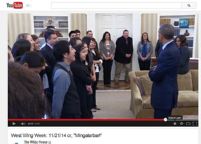 Thumbnail - clicking will open full size image - Standing Rock Sioux Youth visit Washington, D.C., November 2014