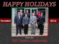 Thumbnail - clicking will open full size image - Happy Holidays and Happy New Year from the IHS Senior Staff