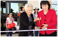 Thumbnail - clicking will open full size image - Ribbon Cutting Ceremony Cheyenne River