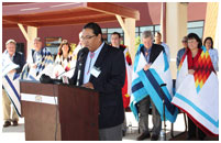Thumbnail - clicking will open full size image - Cheyenne River ARRA Facility Dedication Ceremony