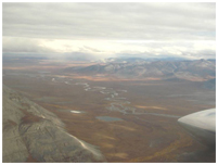 Thumbnail - clicking will open full size image - view from plane flying to Anaktuvuk Pass