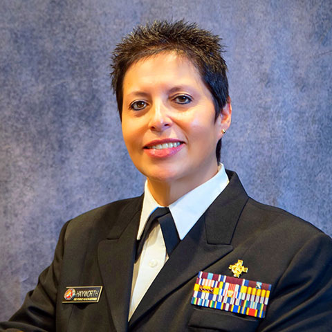 Capt. Dana Hayworth, MSN, RN, Acting Chief Nurse