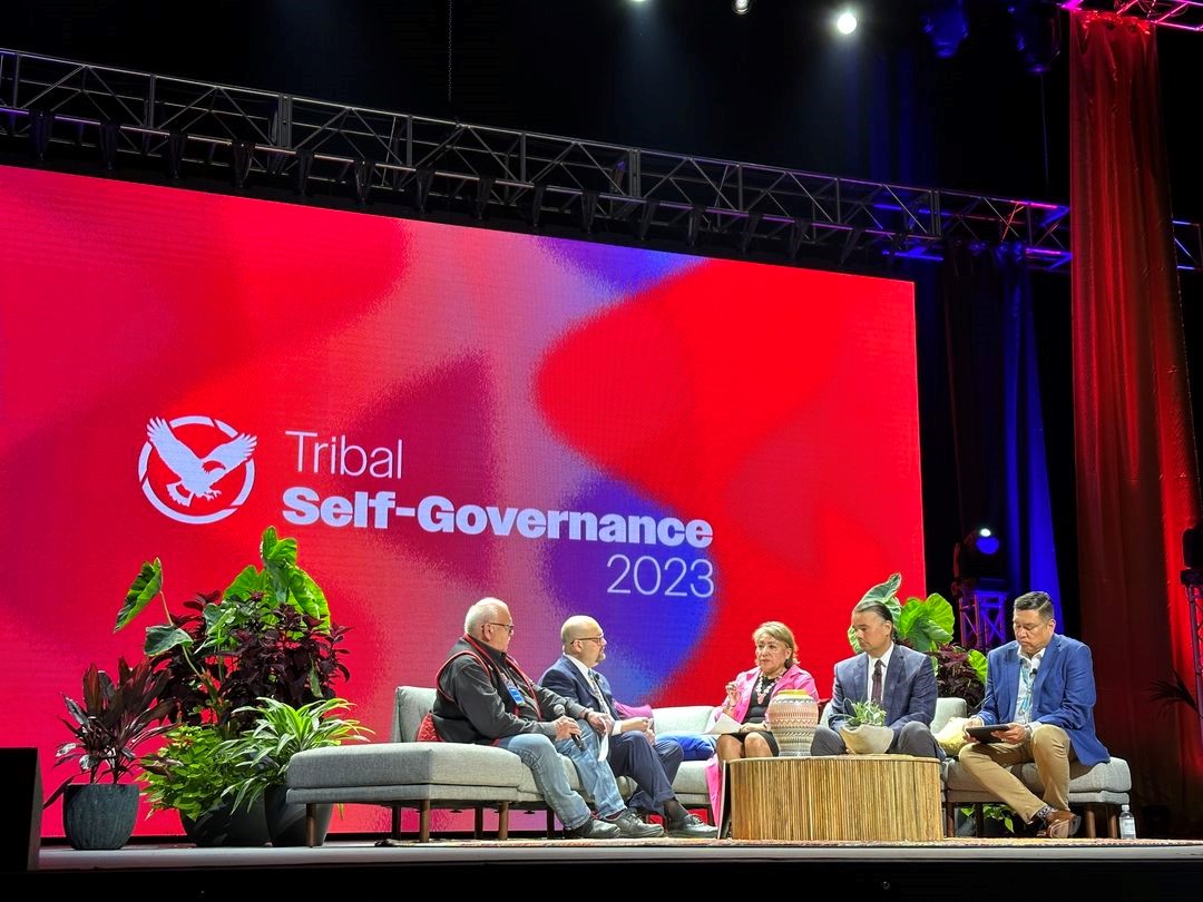 IHS Director Roselyn Tso at the 2023 Tribal Self-Governance Conference in Tulsa, Oklahoma