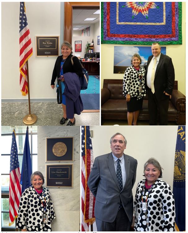 Director Tso Visits with Congressional Members