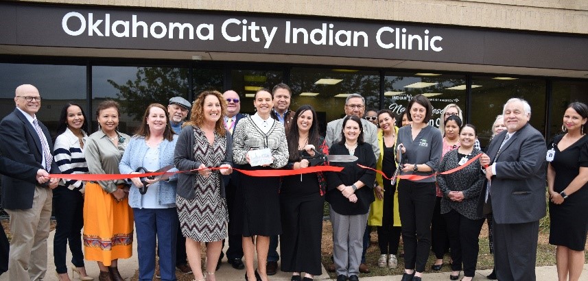 Oklahoma City Indian Clinic’s grand opening for the Oklahoma City Indian Clinic Bank of America Native Resource and Nutrition Center