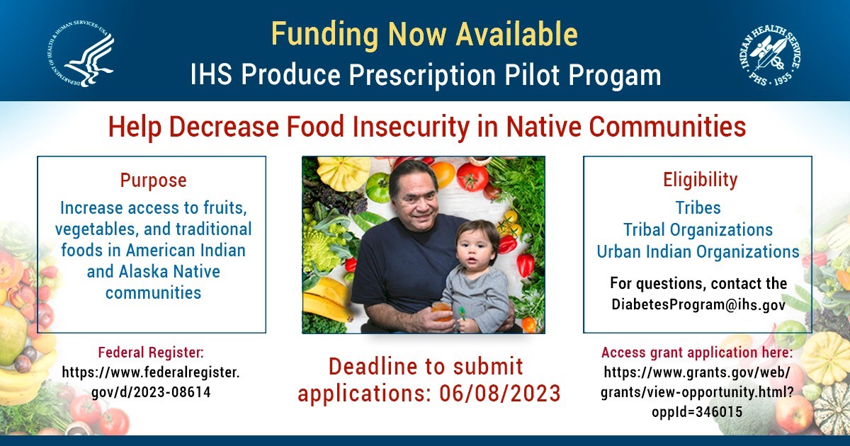 support the development of produce prescription programs in Native communities