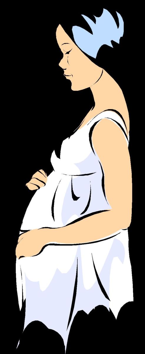 Clip Art - Pregnant Woman