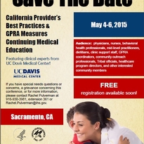 2015 Annual California Provider's Best Practices & GPRA Measures Continuing Medical Education