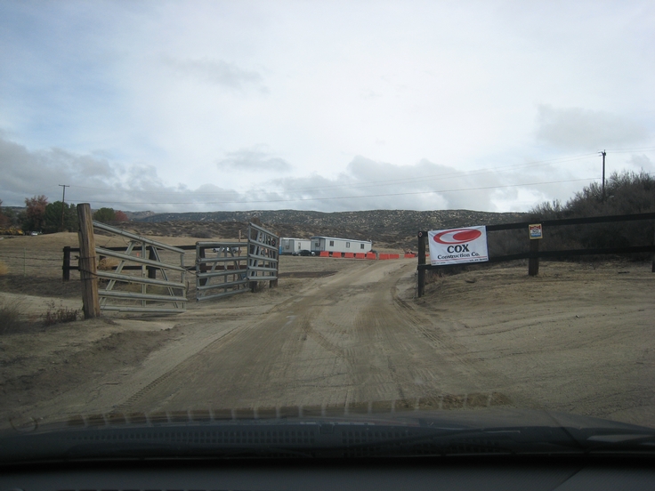 Construction Road Entrance