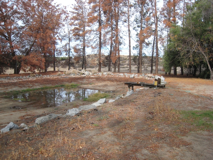 Photo Southern California YRTC Construction site - Pond