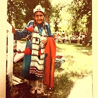 Edna Swift Hawk of the Rosebud Reservation