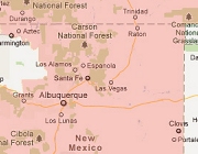 Albuquerque Area Map