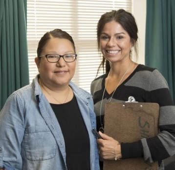 Two women