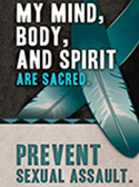 sexual assault prevention poster detail