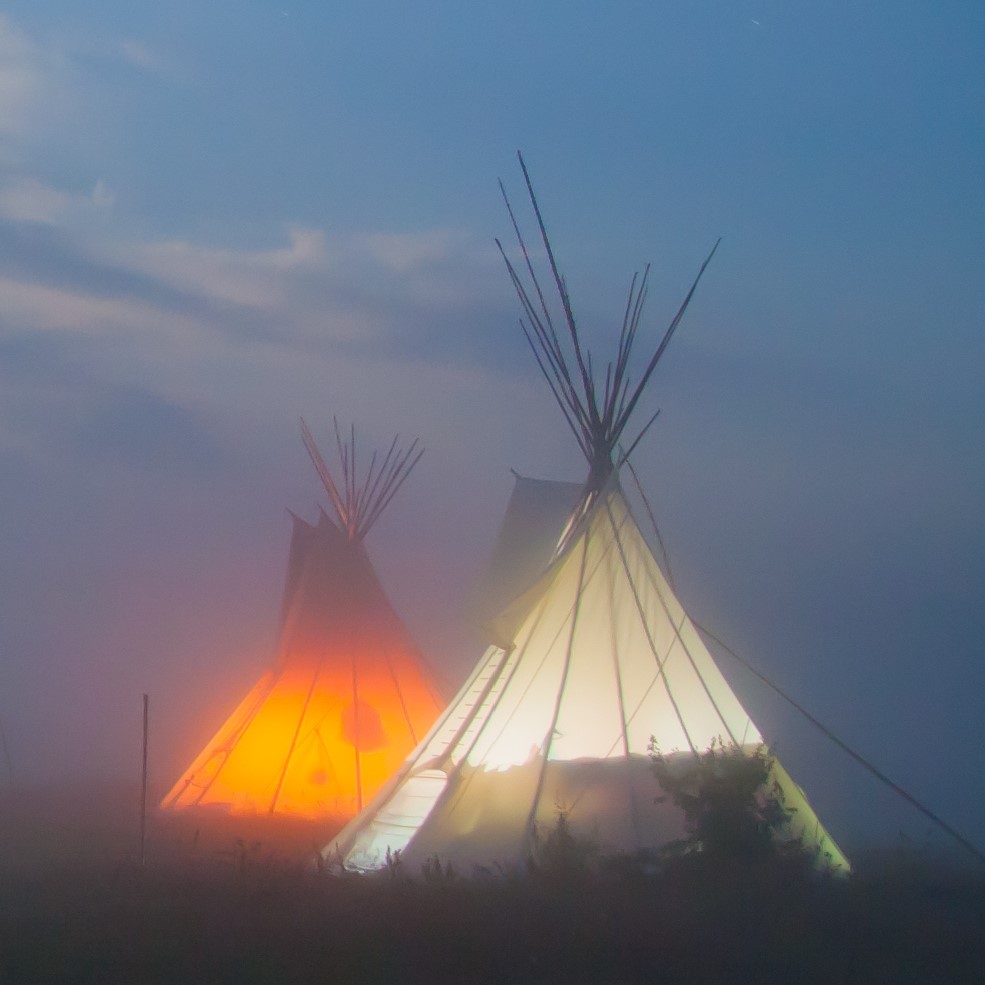 Two tipis