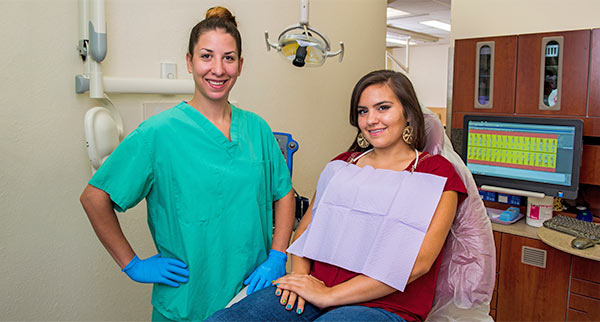 Photo of IHS Dental Health Professional and Patient