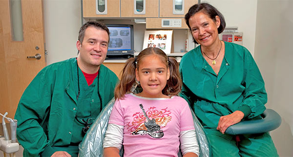 Photo of IHS Dental Health Professionals and Patient
