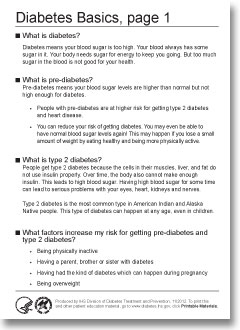 Diabetes Basics