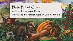 Thumbnail image of Plate Full of Color. Animated Eagle Book Video
