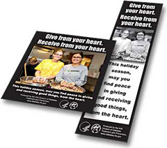Give from the heart. Receive from the heart.