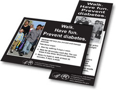Walk. Have fun. Prevent diabetes.