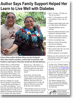 Author Says Family Support Helped Her Learn to Live Well with Diabetes