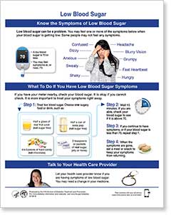 Low Blood Sugar (Tear-off Pad and Self-print)