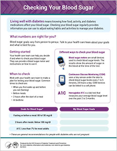 Thumbnail image of Checking Your Blood Sugar