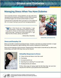 Thumbnail image of Stress and Diabetes