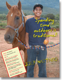 Thumbnail image of Spending time outdoors is traditional!