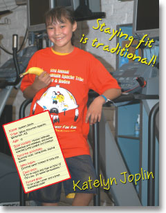 Thumbnail image of Staying fit is traditional!