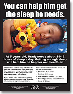 You can help him get the sleep he needs.