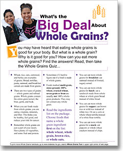What's the Big Deal About Whole Grains?