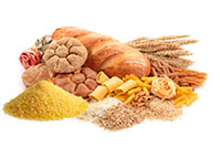 Whole grains - corn meal, wheat, pasta, wild and brown rice