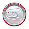 Top of a soda can