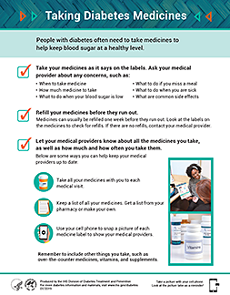 Thumbnail image of Taking Diabetes Medicines