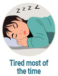 Tired most of the time