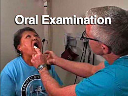 Thumbnail - clicking will open video - Oral Examination