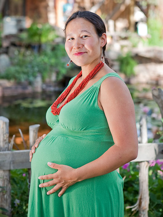 Pregnant woman