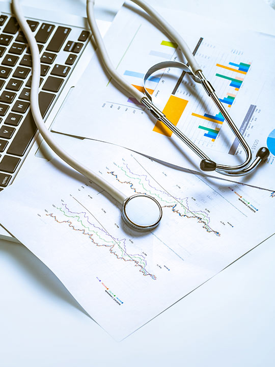 Stethoscope and reports