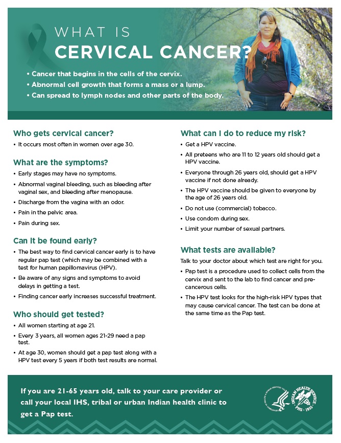 Cervical Cancer Prevention Fact Sheet