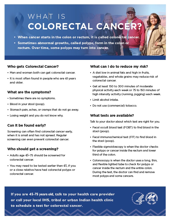 Colorectal Cancer Prevention Fact Sheet