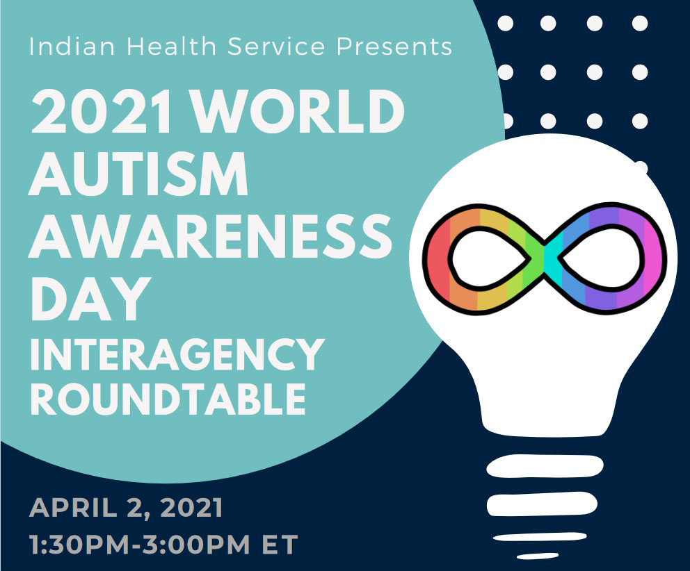 IHS Autism Roundtable April 2, 2021 poster