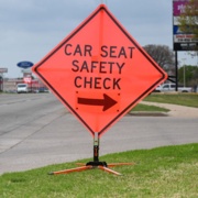 Ponca Car Seat Check Sign